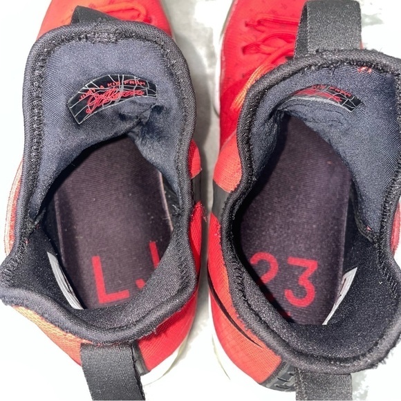 Nike LeBron XIV “University Red” Basketball Shoes Men’s 10.5 Red/Black/White - Picture 6 of 13